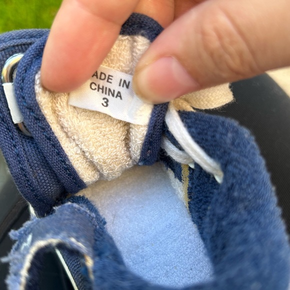 Nike Vintage 1980’s canvas baby high tops. Size 3c - Picture 6 of 11